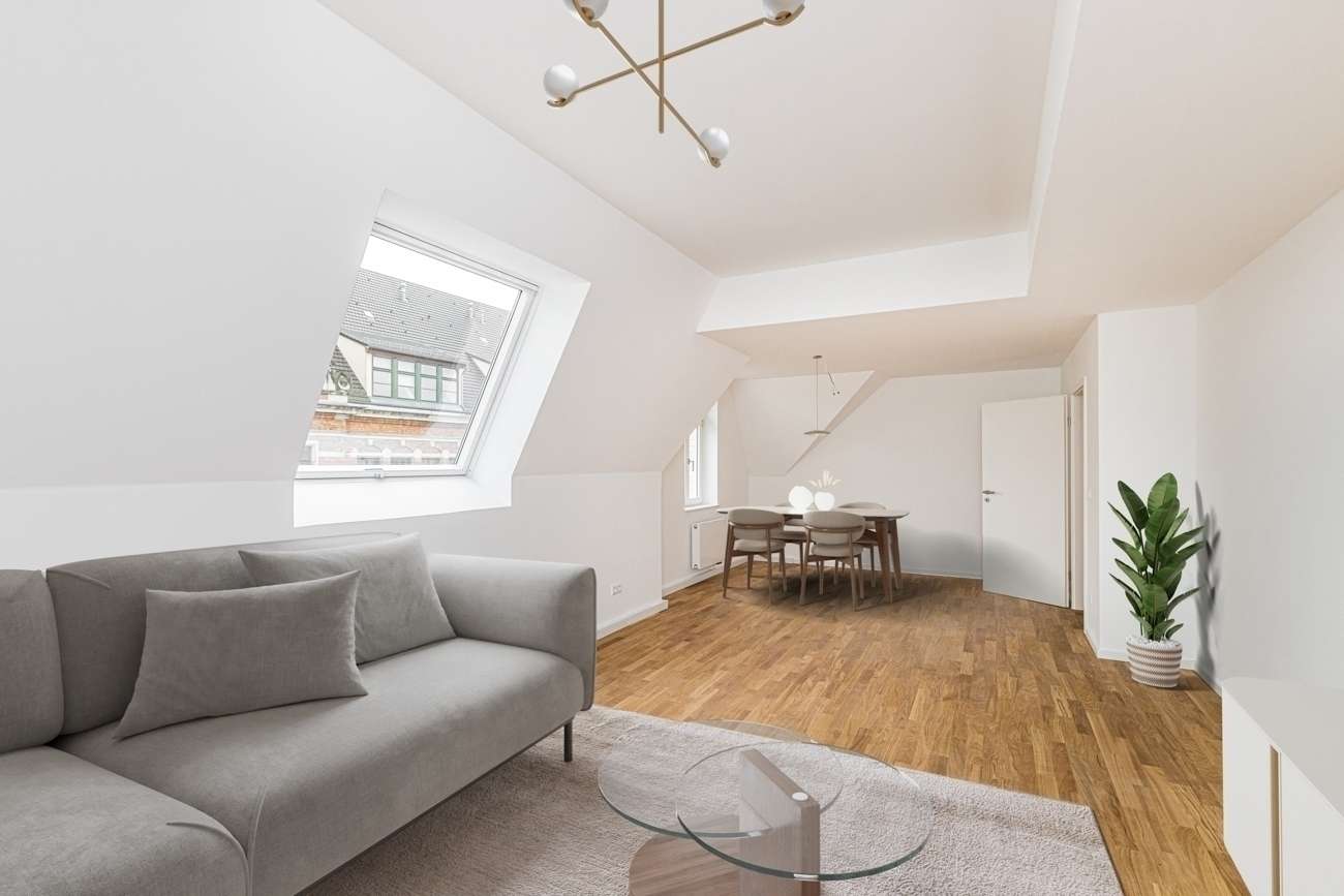 Haus mit Fahrstuhl Visualisierung Wohnen
