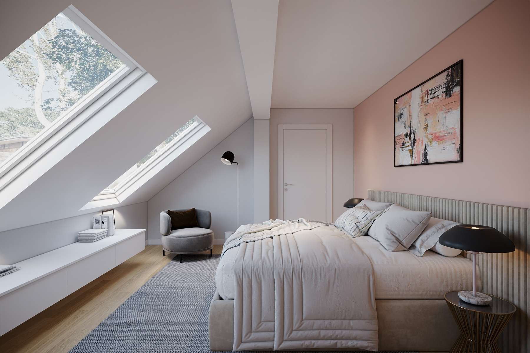 objektbild Visualisierung Zimmer 3