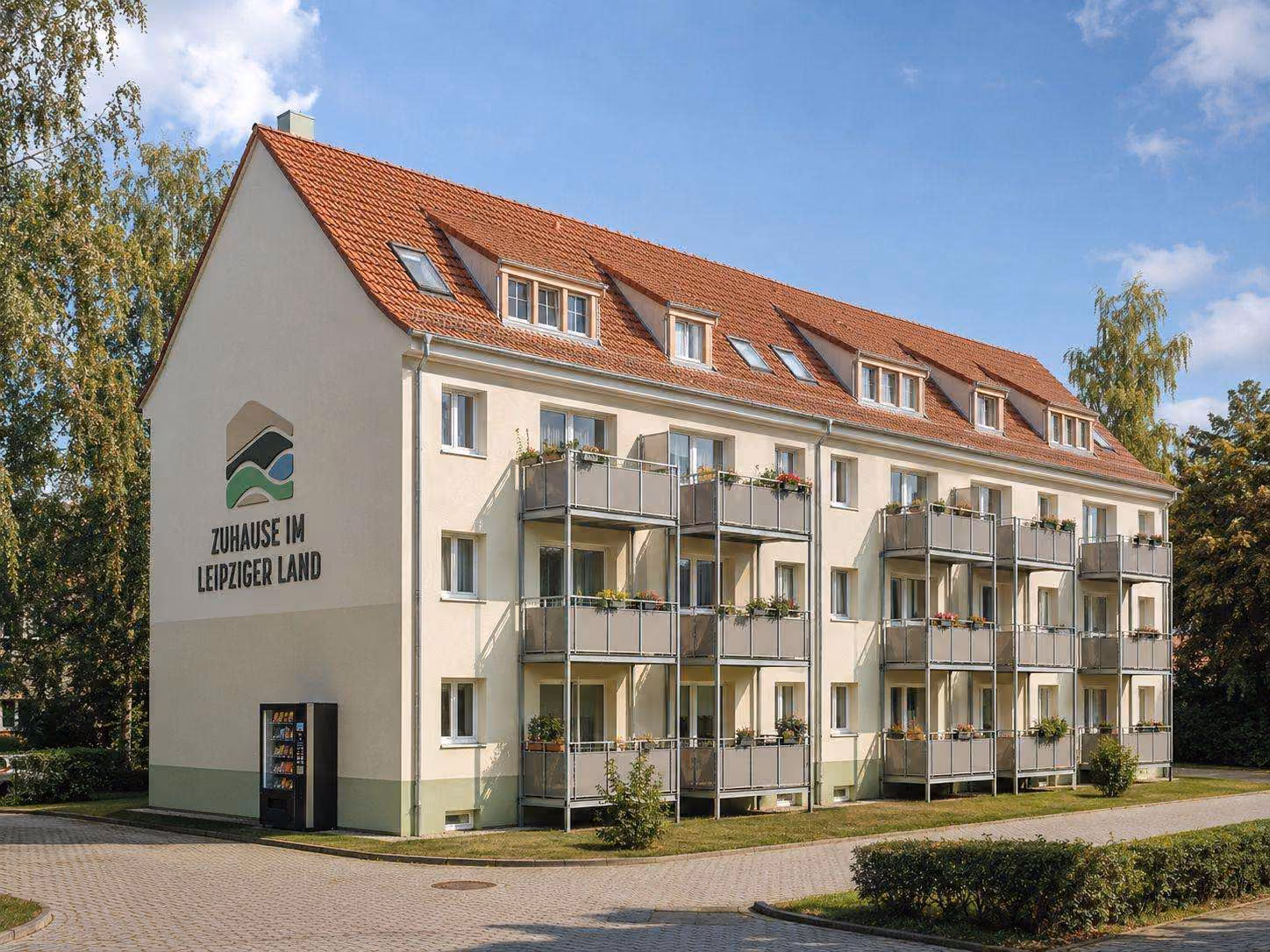 Visualisierung Gebäudeansicht