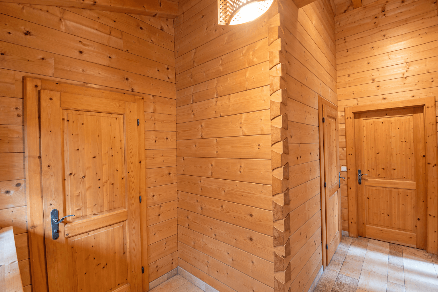 objektbilder Holzhaus - Garderobe