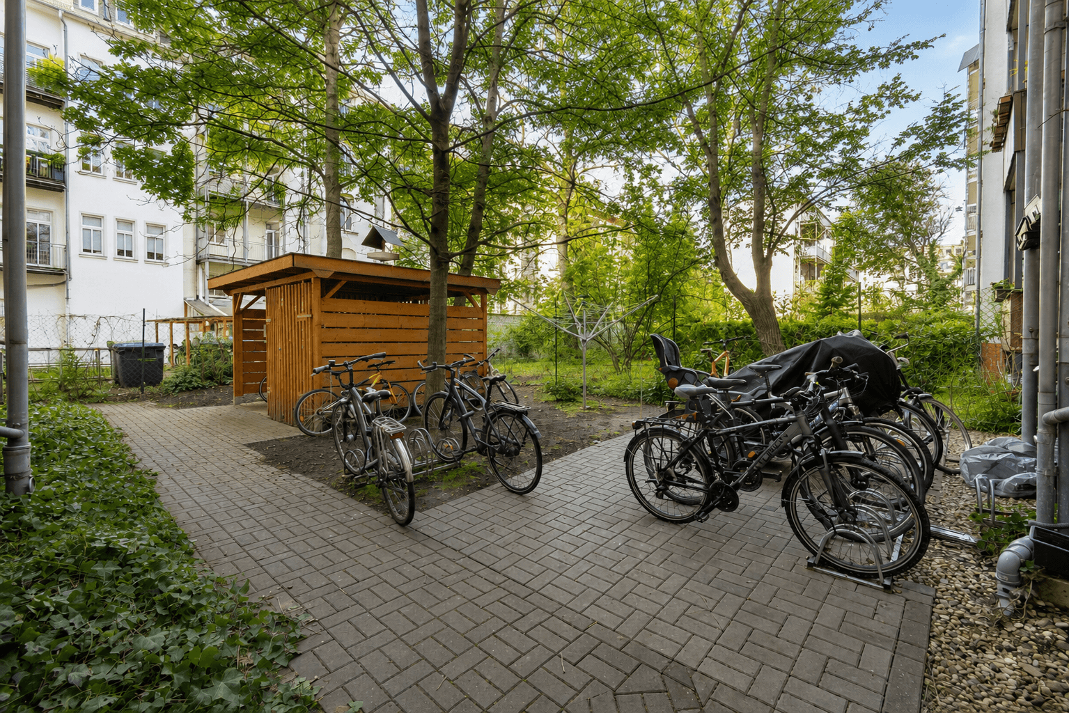 Fahrradstellplätze