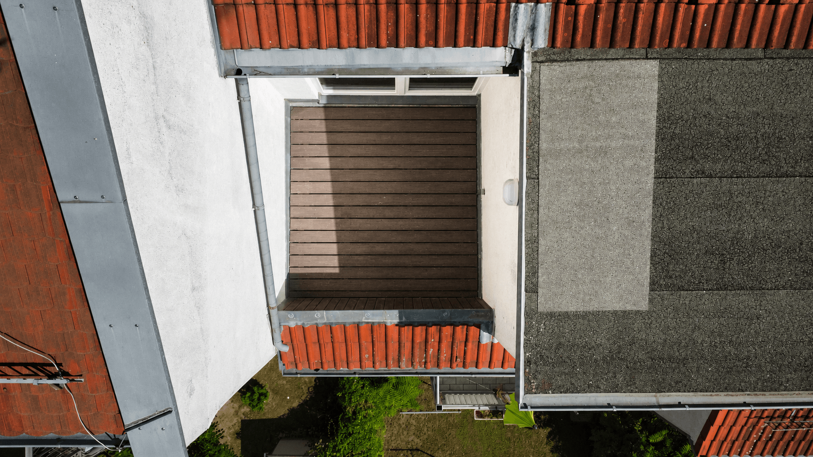 Haus mit Fahrstuhl Loggia