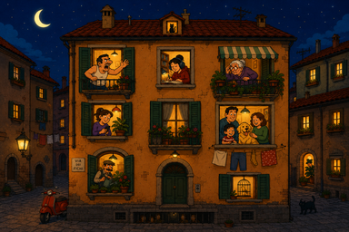 Riunione di condominio (storia)