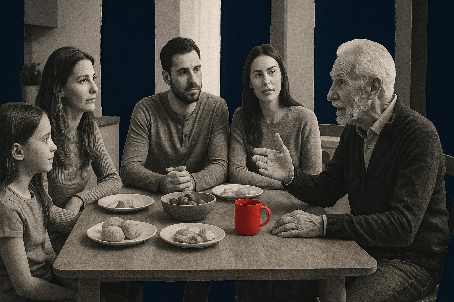 L'uomo nel bosco (storia)
