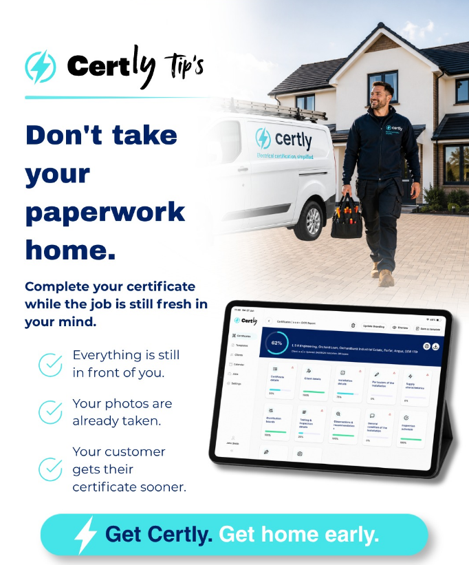 Electrical Certification Software: Leave the Paperwork at Work