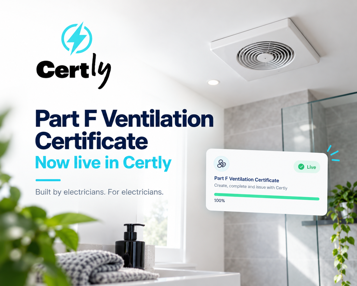 Part F Ventilation Certificate Software | Certly