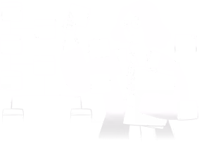 Illustration of a person holding cards, standing next to a flowchart or diagram with connected boxes.