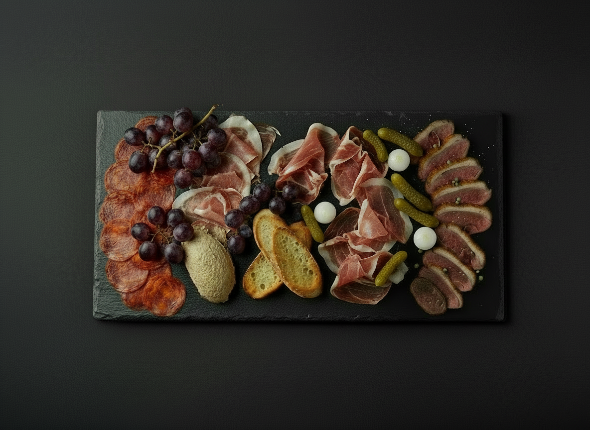 Plateau charcuterie & canard – Sélection du Sud-Ouest