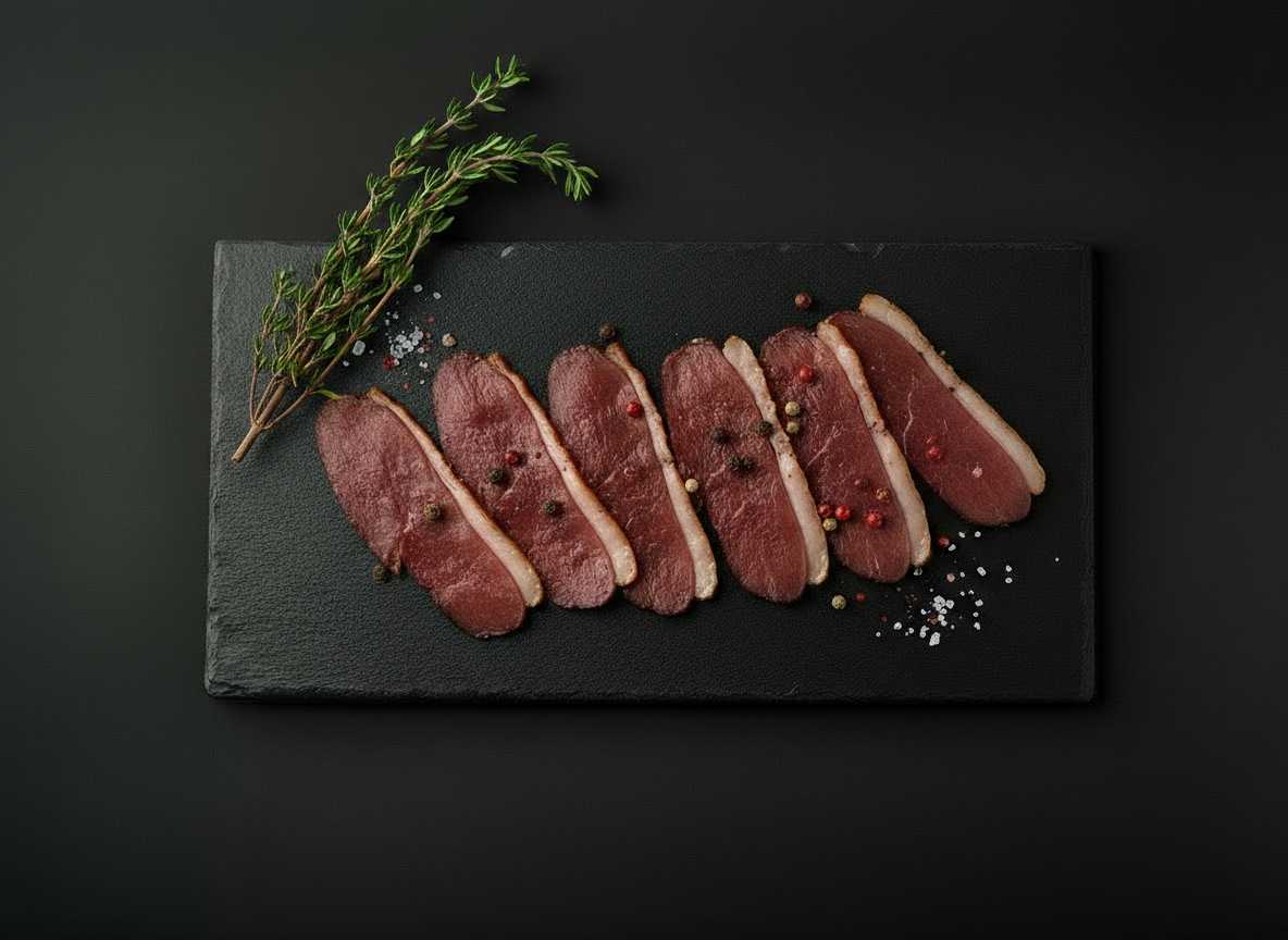 Magret du sud Ouest séché et fumé maison