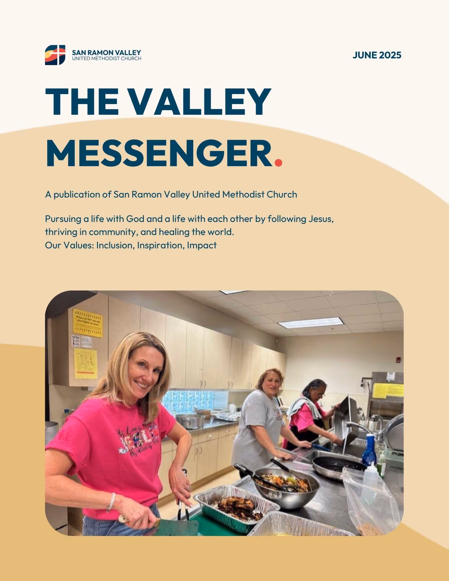 Cover page of June 2025 newsletter