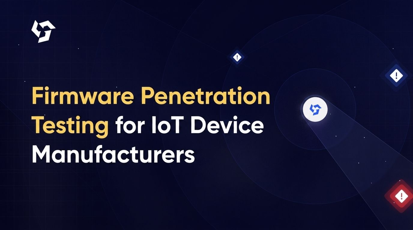 Firmware penetration testing for IoT device manufacturers