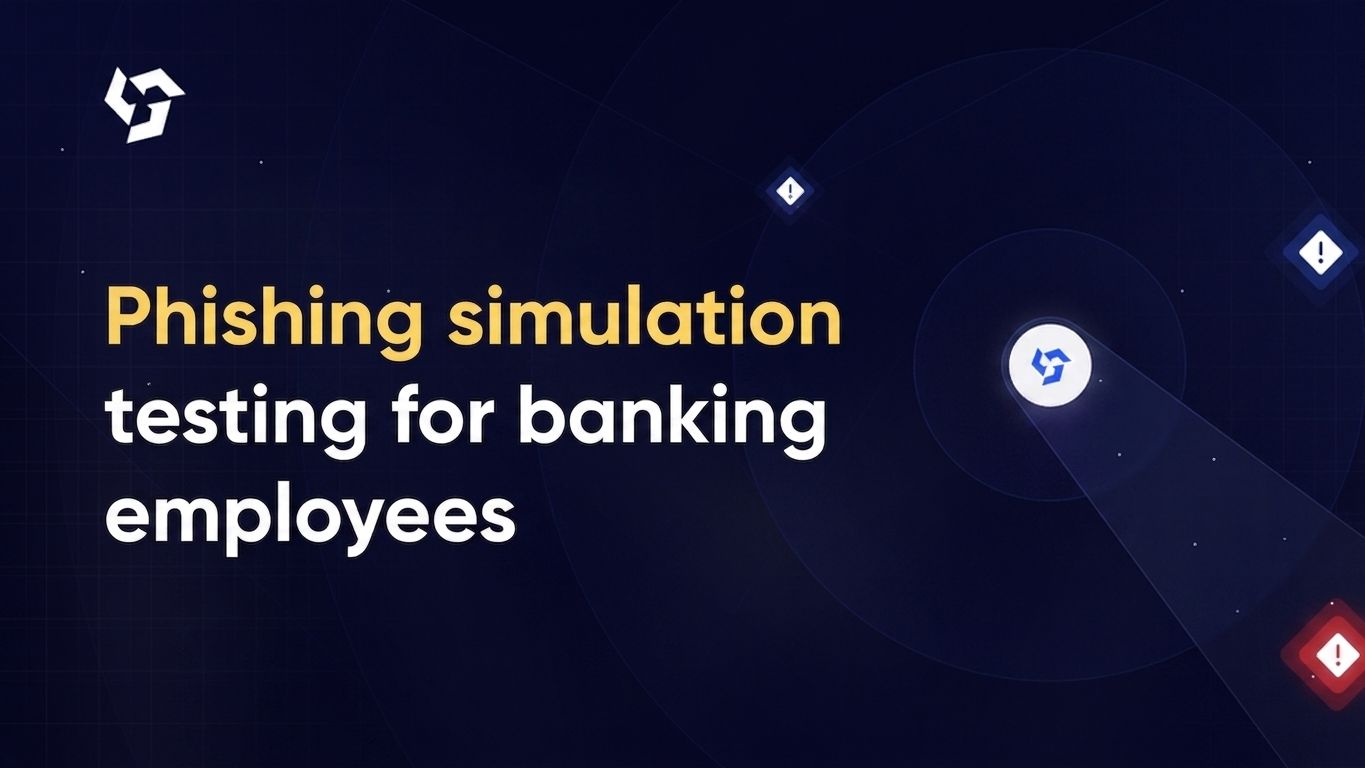 Phishing simulation testing for banking employees