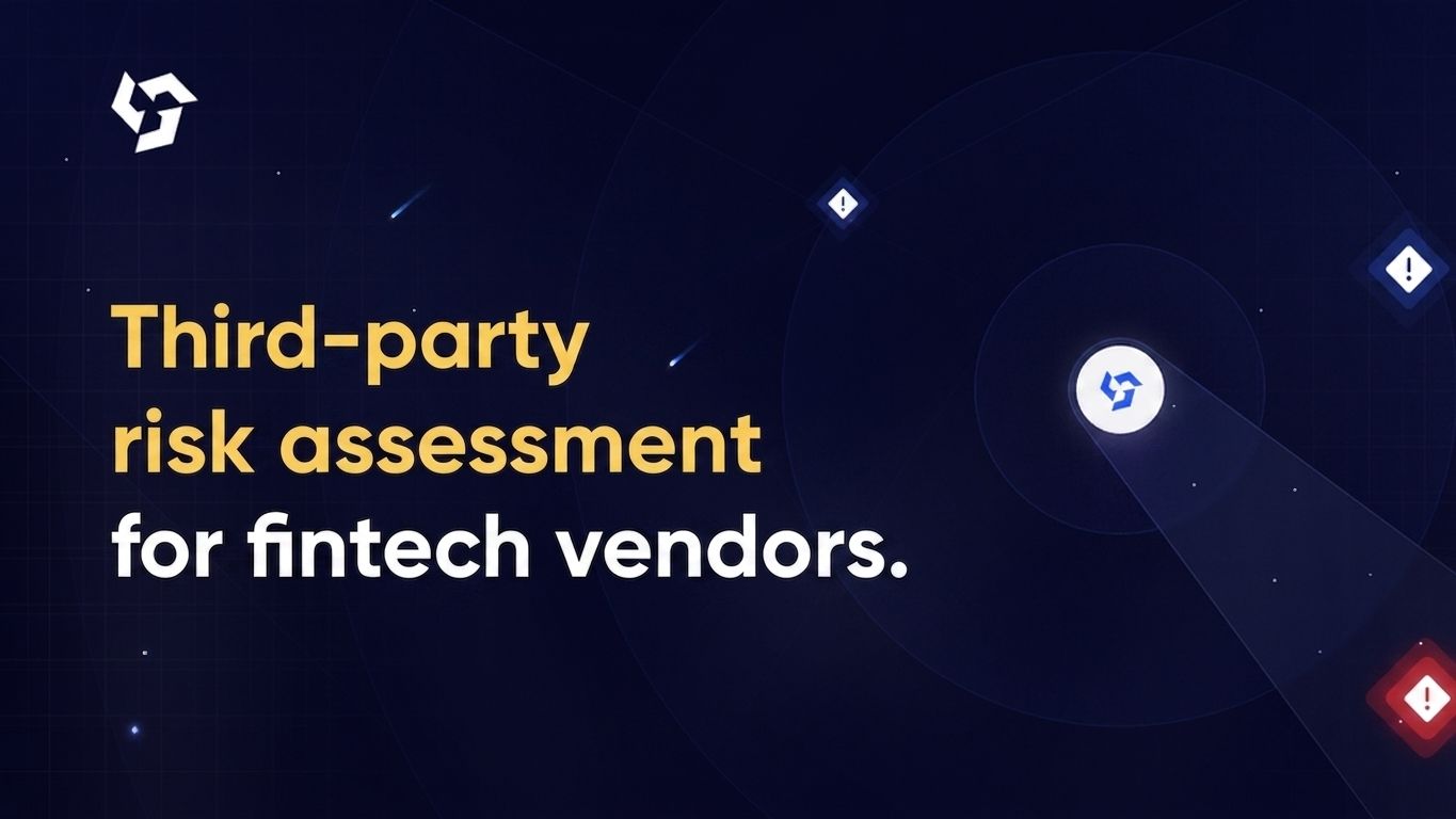 Third-party risk assessment for fintech vendors