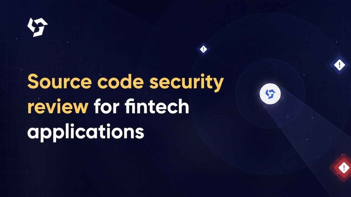 Source code security review for fintech applications