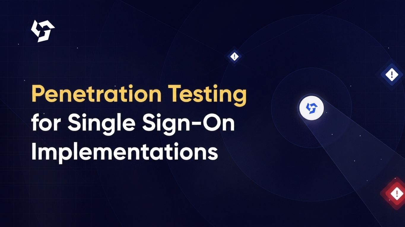Penetration testing for single sign-on implementations