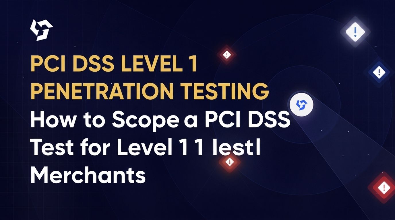 How to scope a PCI DSS penetration test for Level 1 merchants