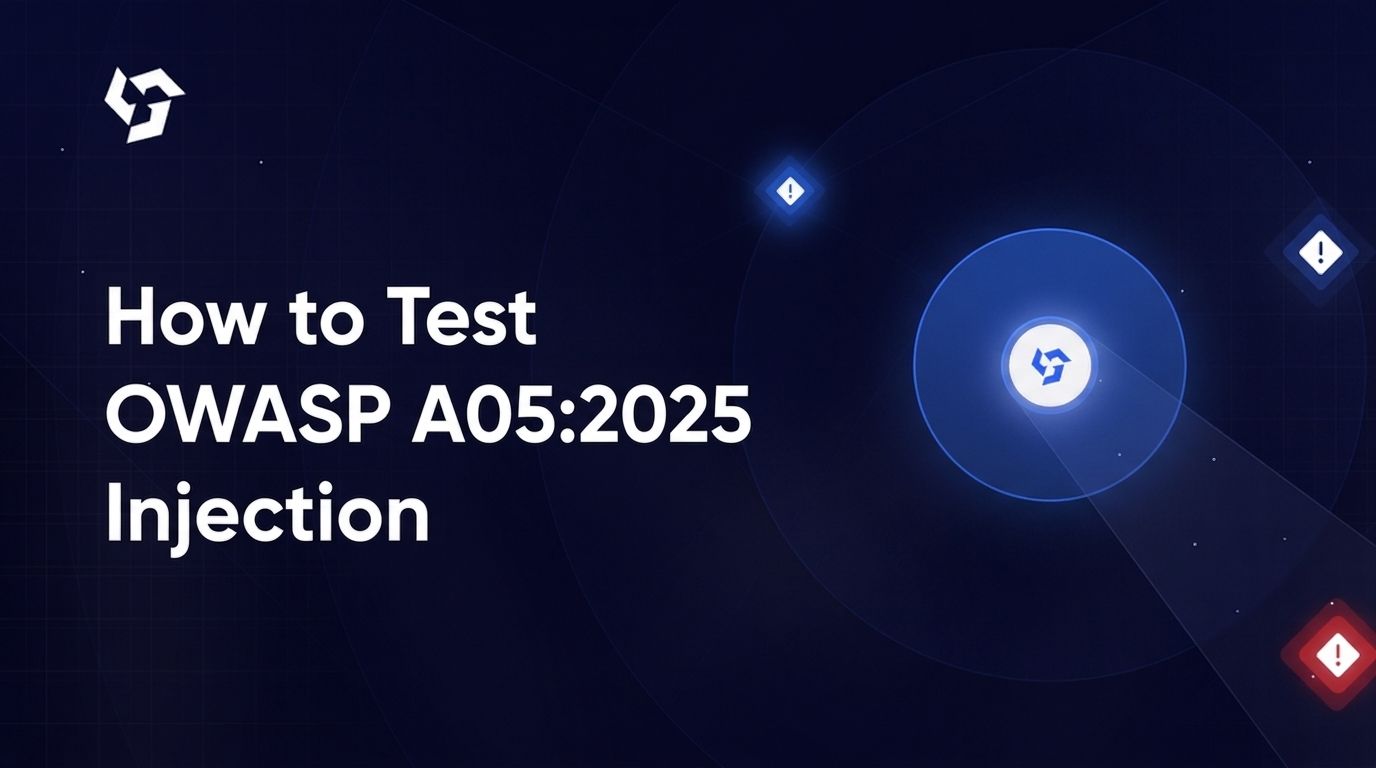 How to Test OWASP A05:2025 Injection