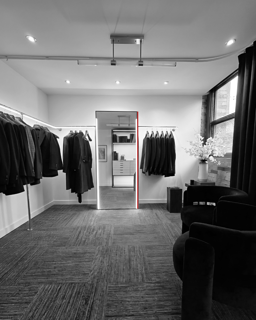 DAVIGNON bespoke suit atelier Toronto luxury interior design