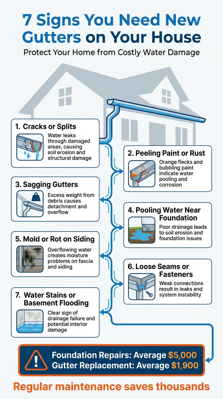7 Warning Signs Your Gutters Need Replacement