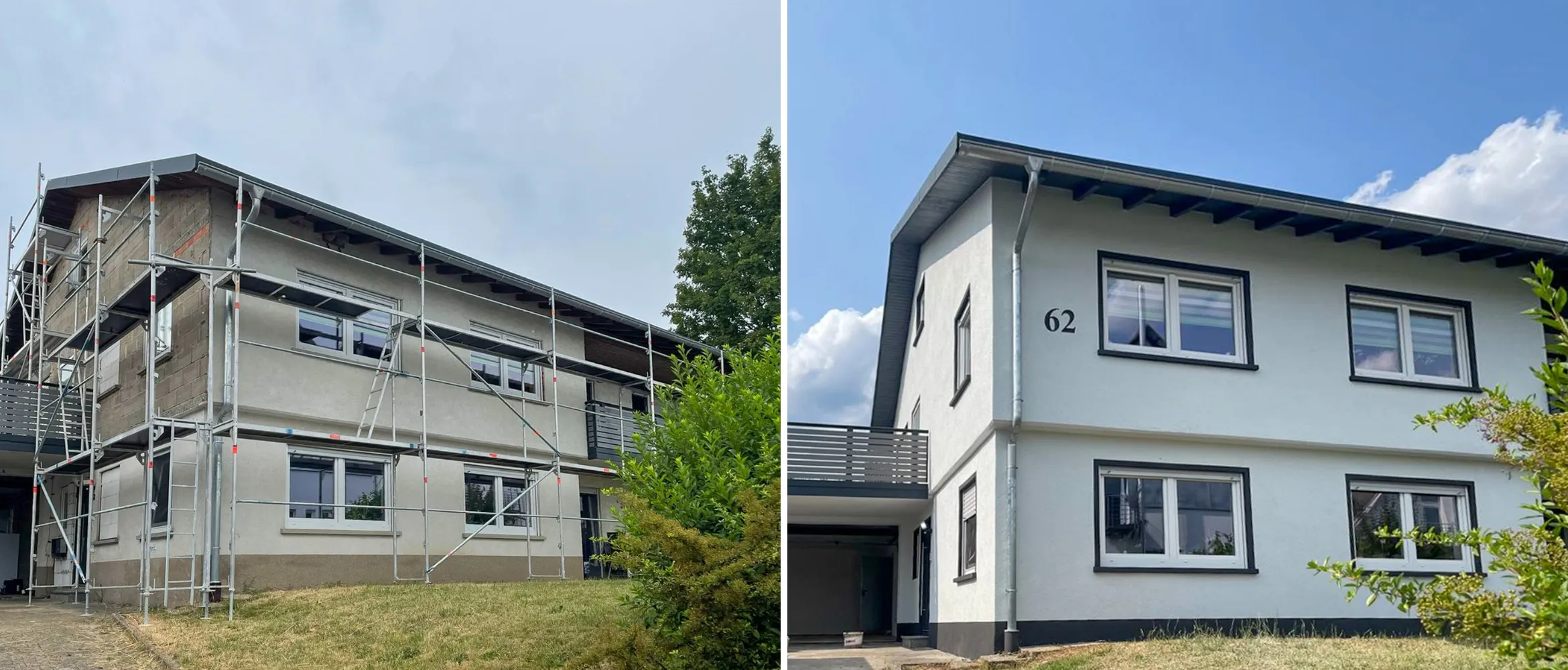 Malerbetrieb Burkert Malerarbeiten Fassade Fassadenarbeiten Wärmedämmung Lackierarbeiten fugenlose Böden fugenlose Oberflächen Brandschutzsanierung
