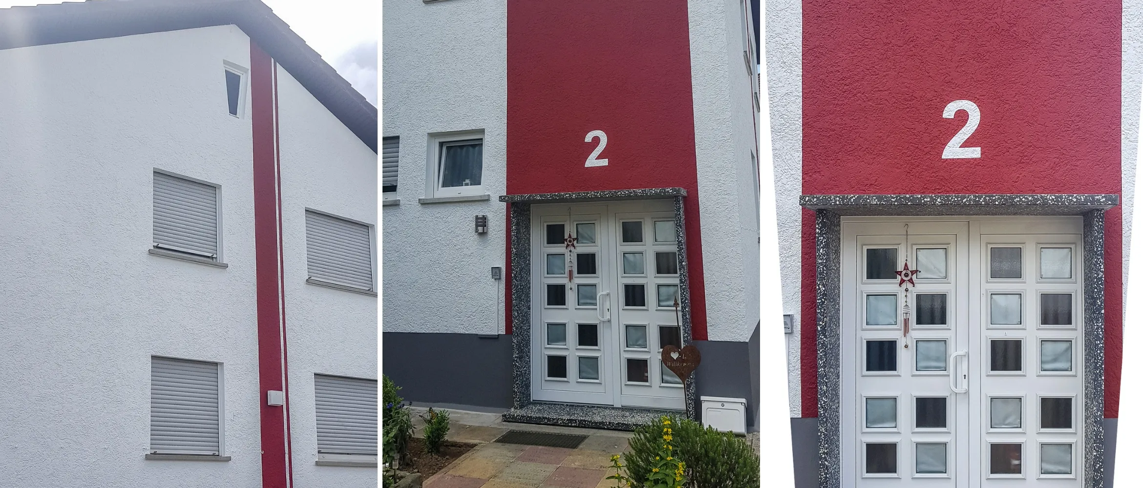 Malerbetrieb Burkert Malerarbeiten Fassade Fassadenarbeiten Wärmedämmung Lackierarbeiten fugenlose Böden fugenlose Oberflächen Brandschutzsanierung