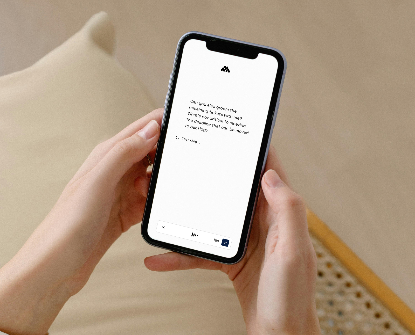 Phone with miniboss interface