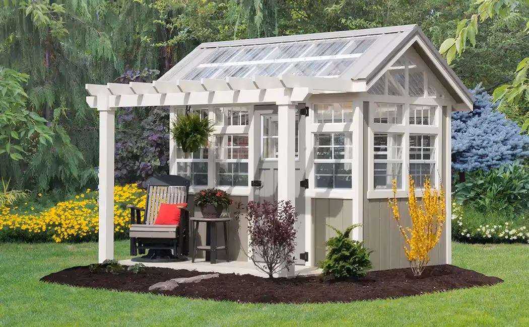 Potting Shed with Porch