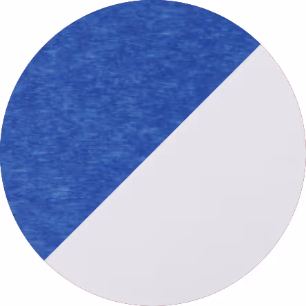 Blue & White