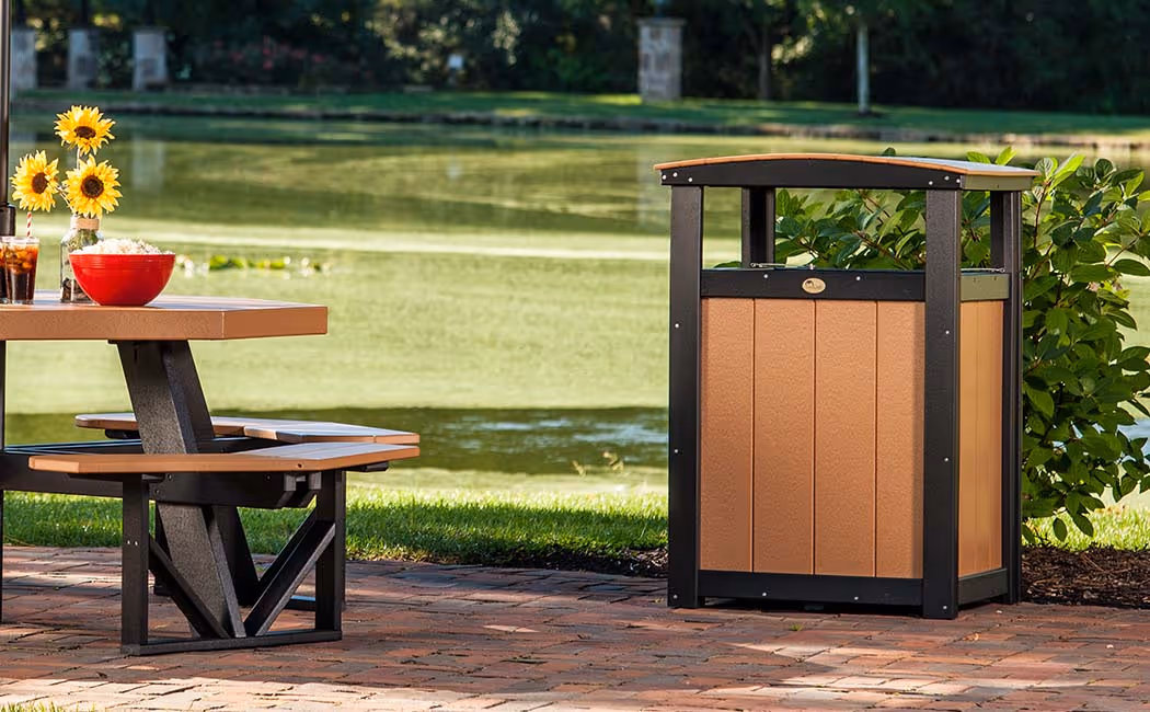 Poly Trash Can