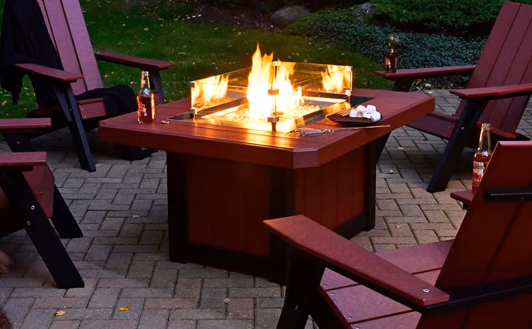 51" Rectangular Lumin Fire Pit