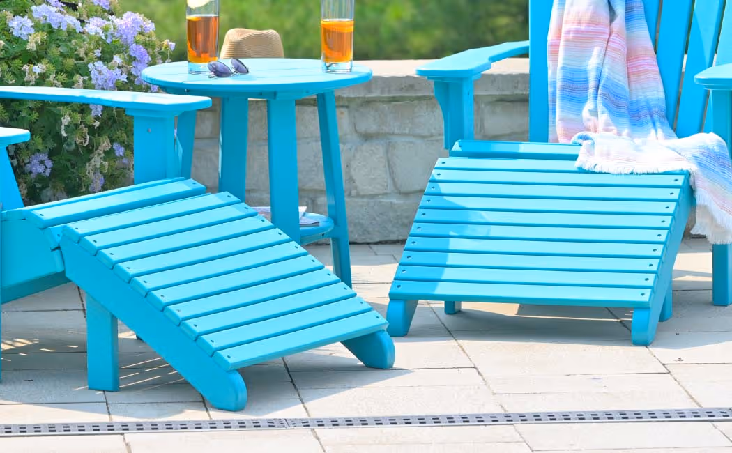 Deluxe Adirondack Footrest