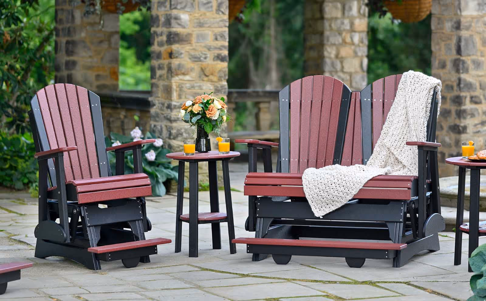 Adirondack Balcony Glider