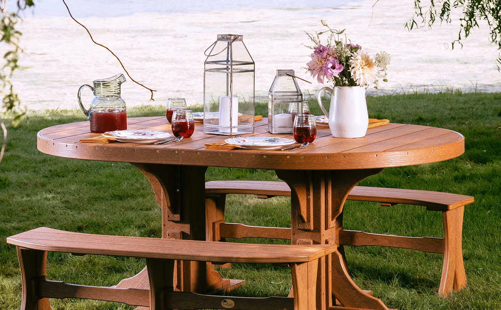 4' x 6' Oval Table