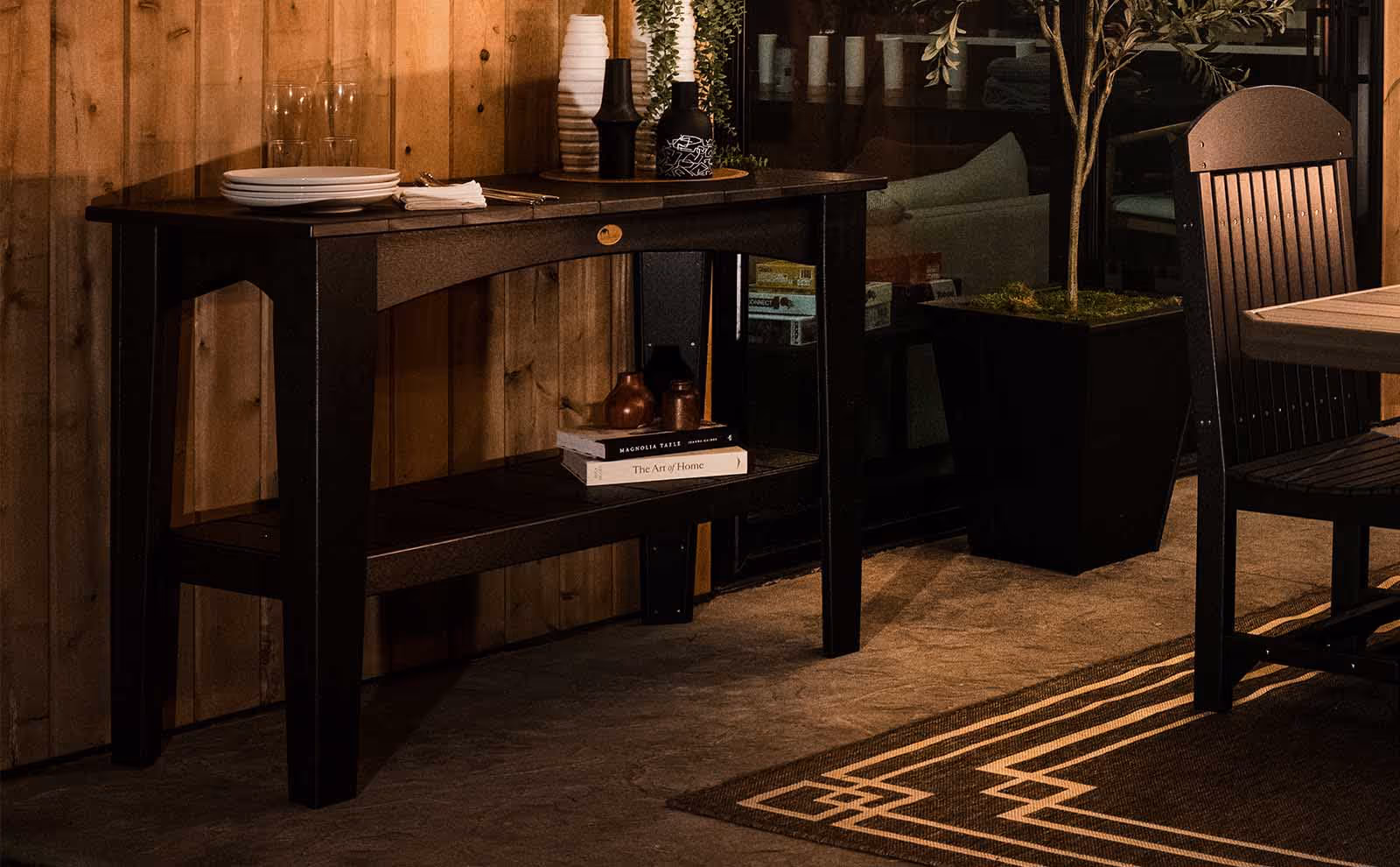 Island Buffet Table