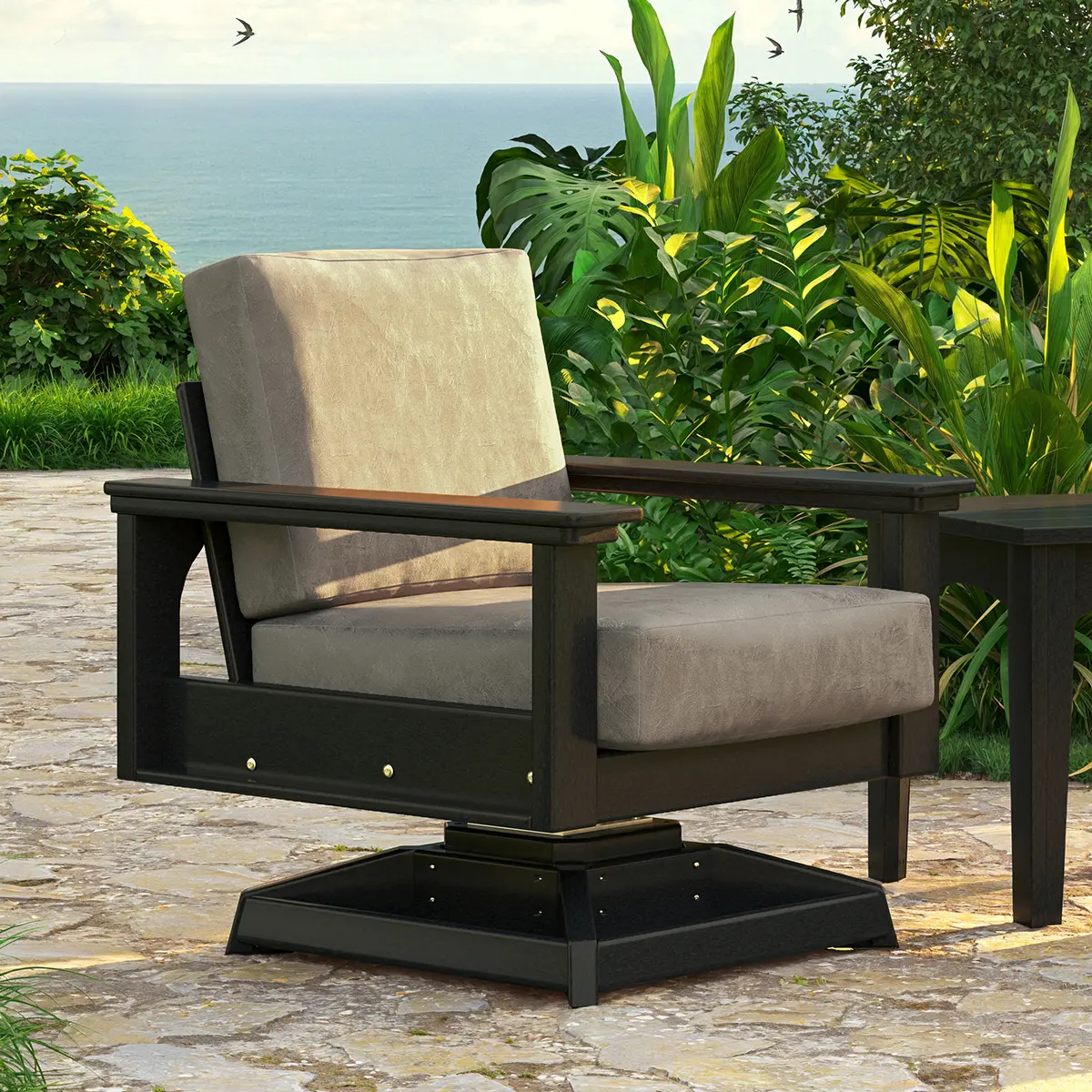 Lanai Deep Seating Swivel Rocker