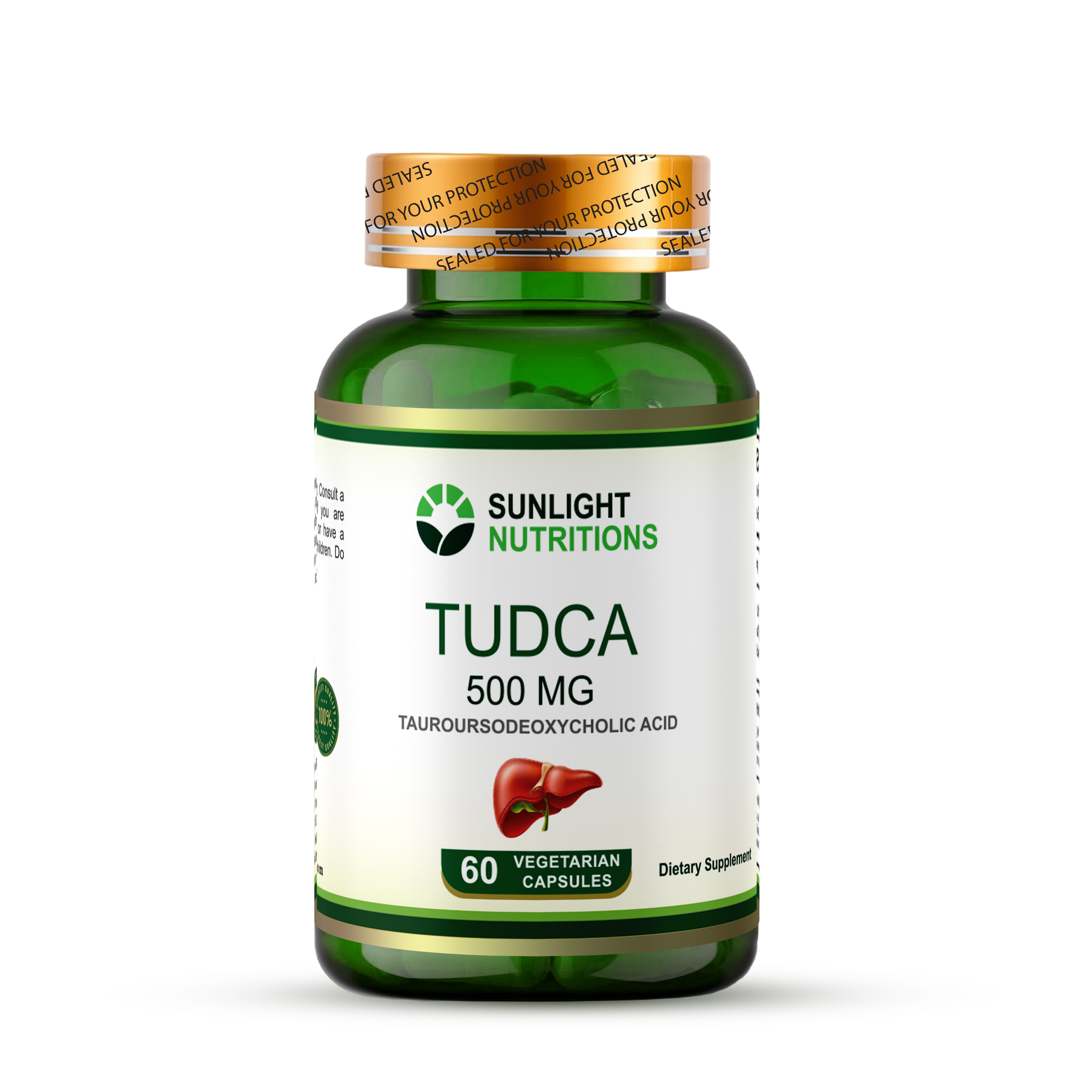 Tudca 500 mg, 60 Capsules