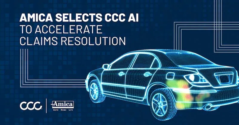 Amica Mutual Insurance Company Selects CCC to Accelerate Resolutions for Policyholders with AI-Powered Claims Technology