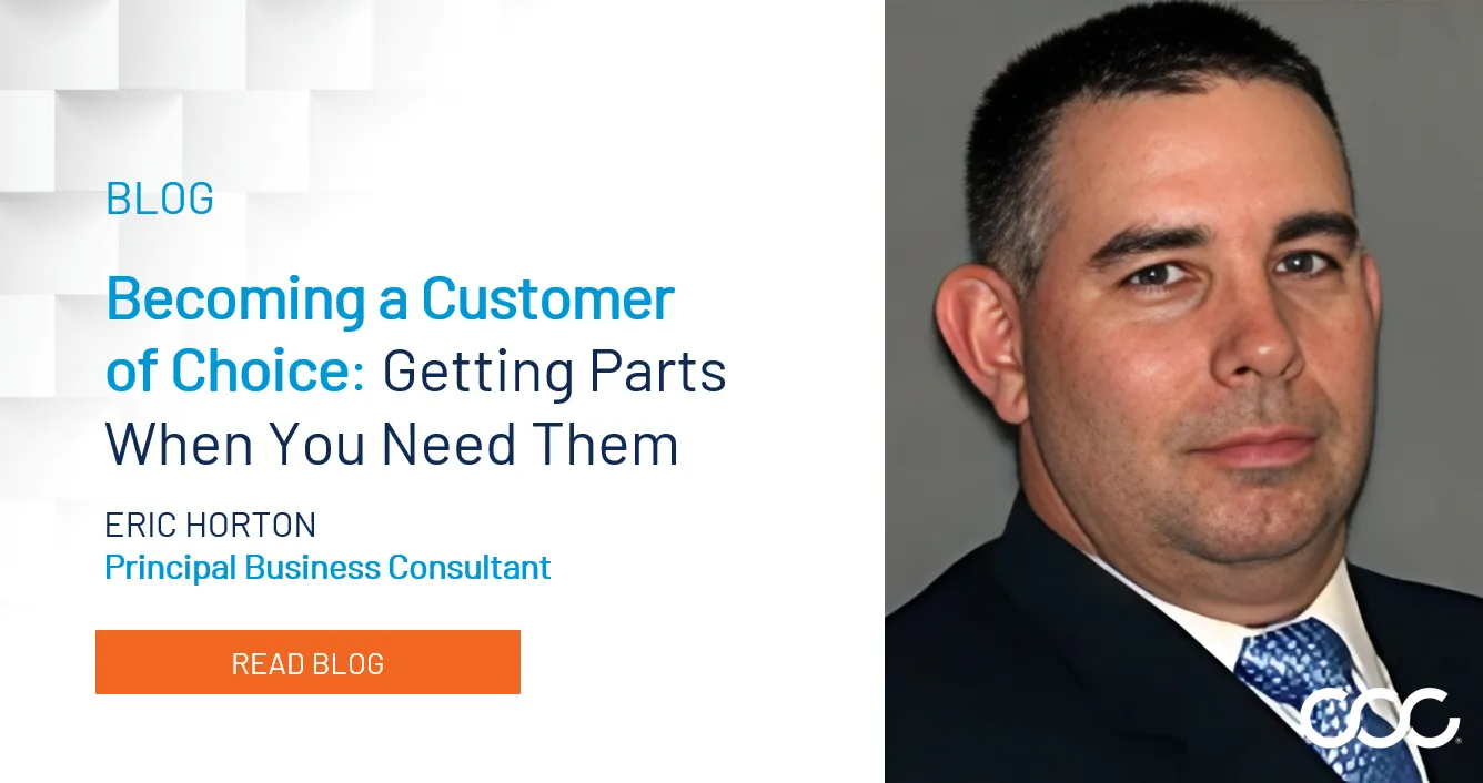 Becoming a Customer of Choice: Securing Essential Parts in a Competitive Market