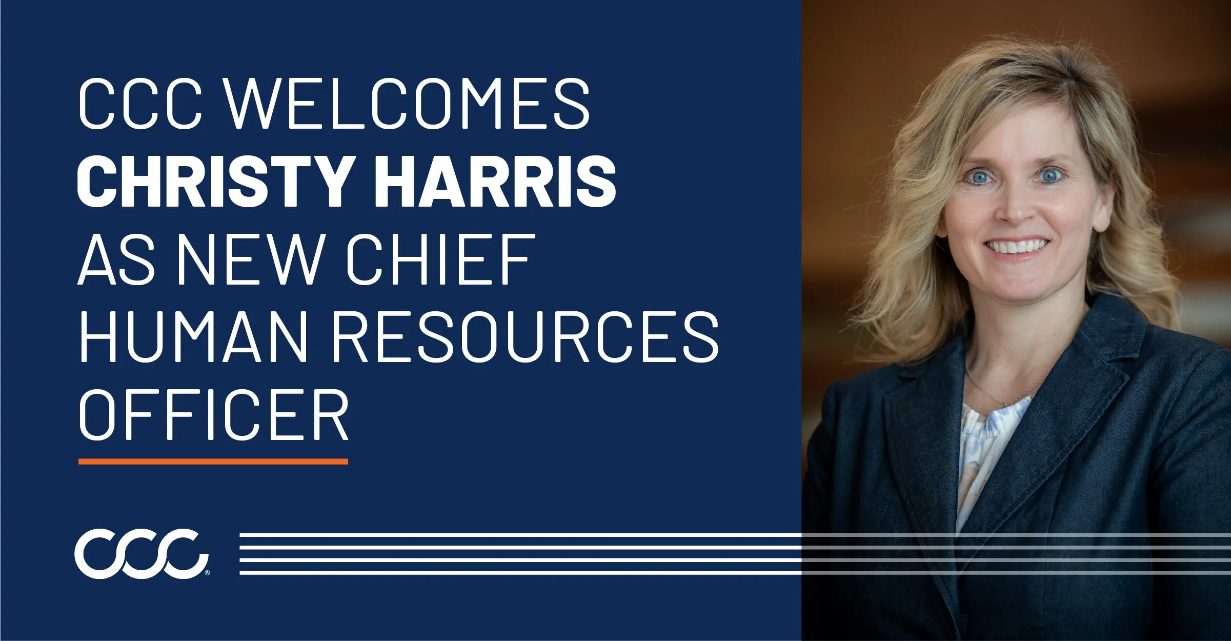 CCC Appoints Experienced People Leader Christy Harris as Chief Human Resources Officer