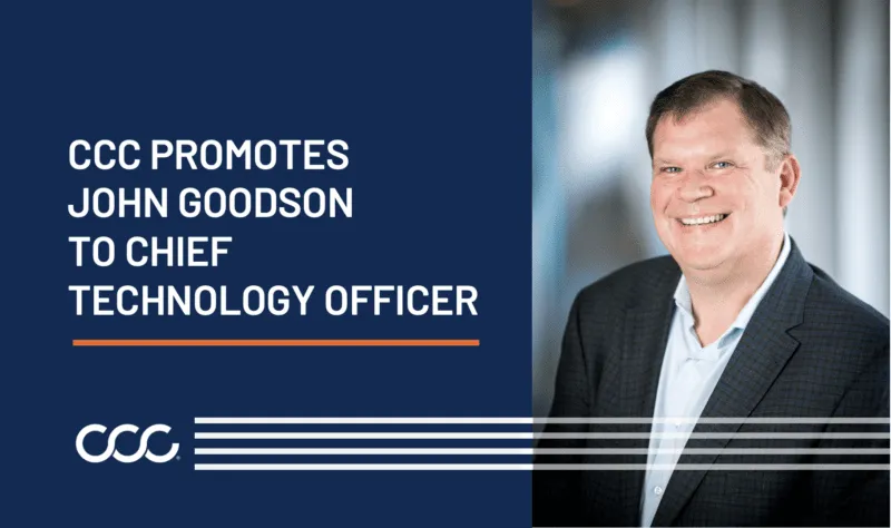 CCC Promotes John Goodson to Chief Technology Officer