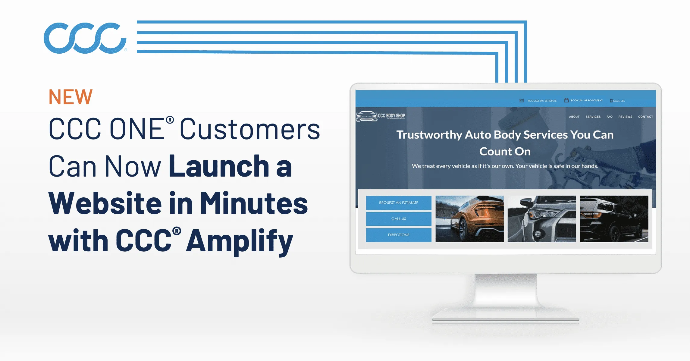 CCC Introduces Integrated Website Builder for Collision Repairers