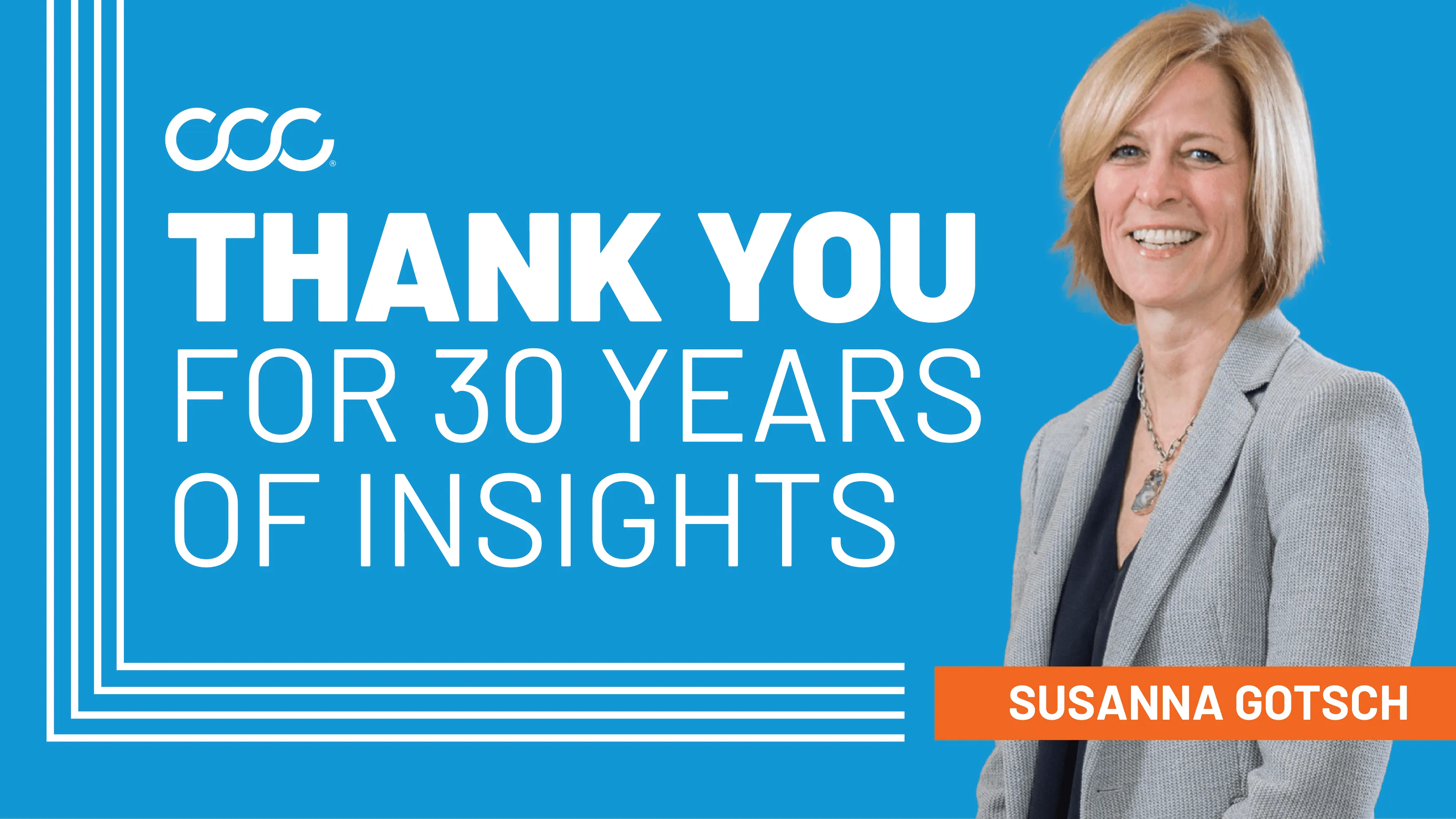 Susanna Gotsch, Industry Analyst for CCC Intelligent Solutions, to Retire