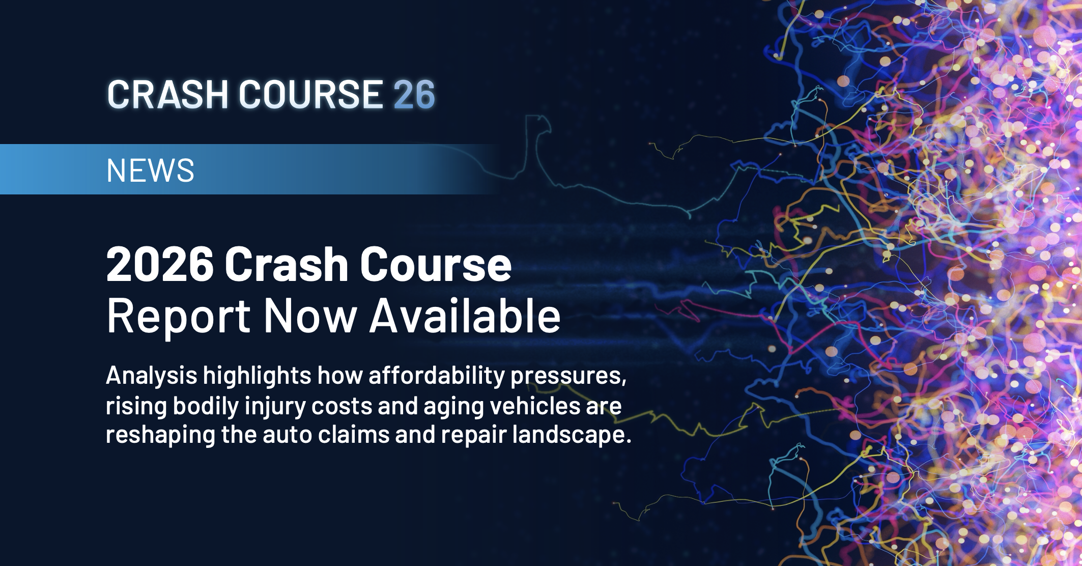 CCC Crash Course 2026 Report Finds Higher Severity and Record Total Loss Frequency