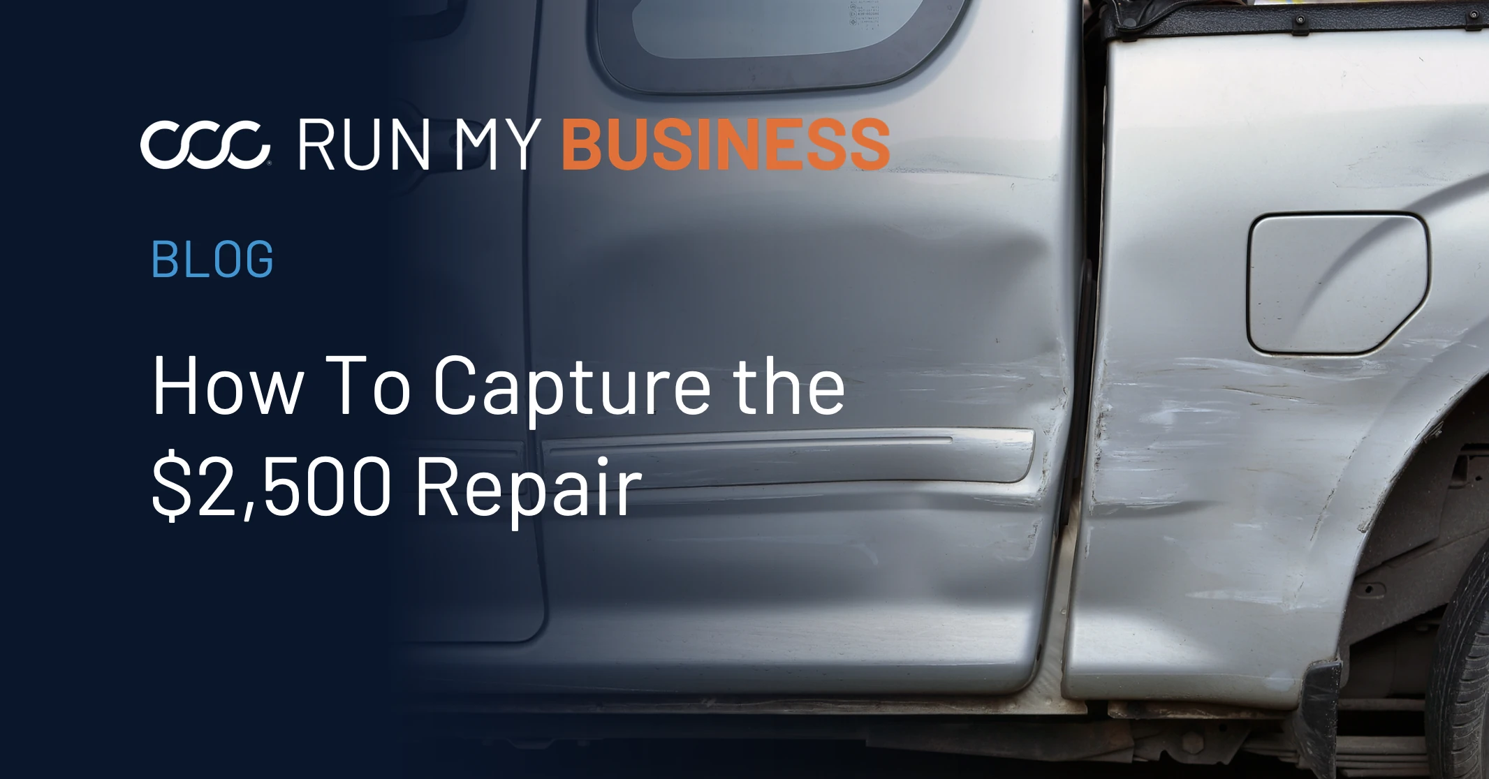 The Deductible Dilemma: How to Capture the $2,500 Repair Before It Drives Away