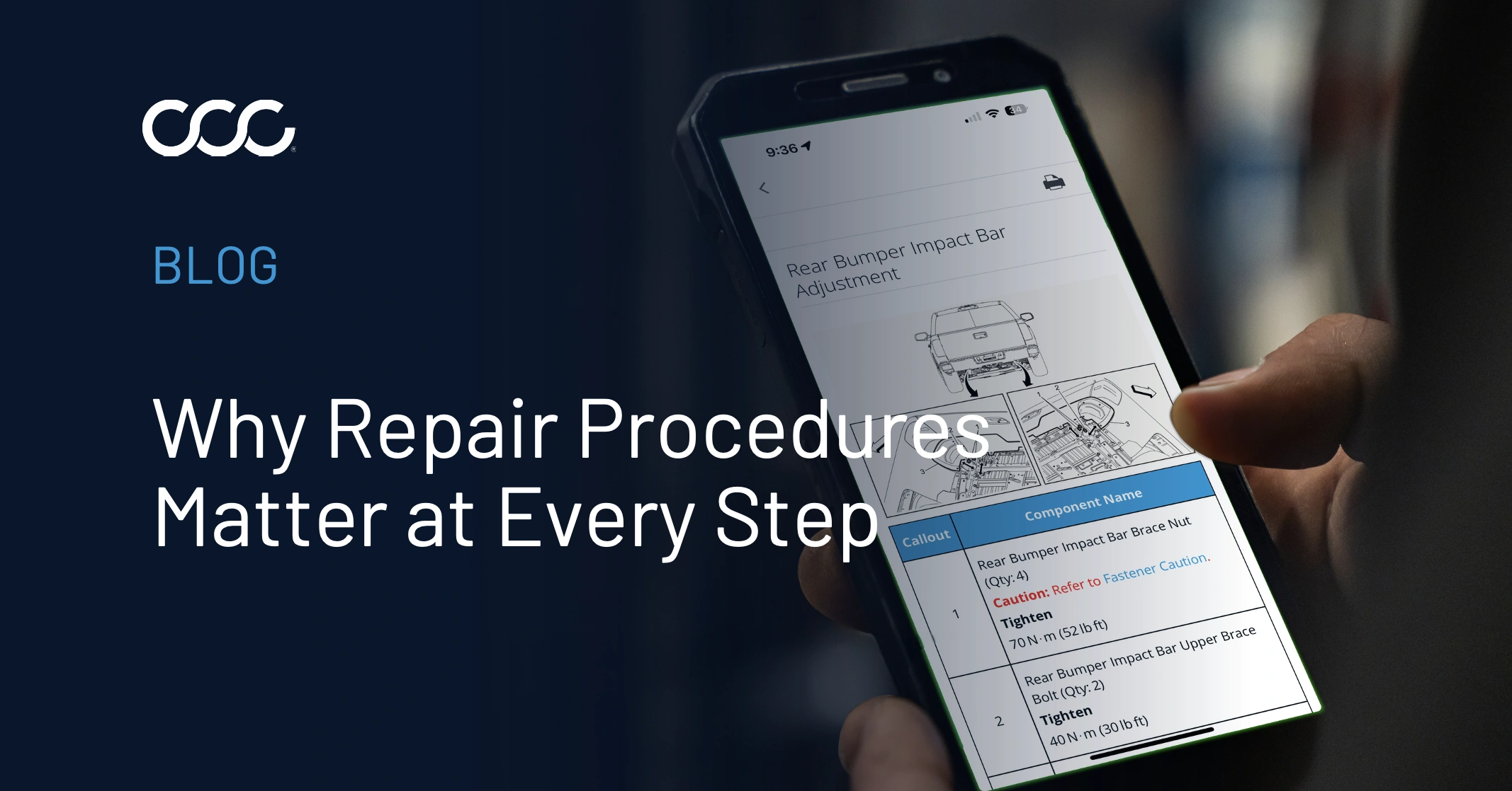 Repair Procedures Belong at Every Step