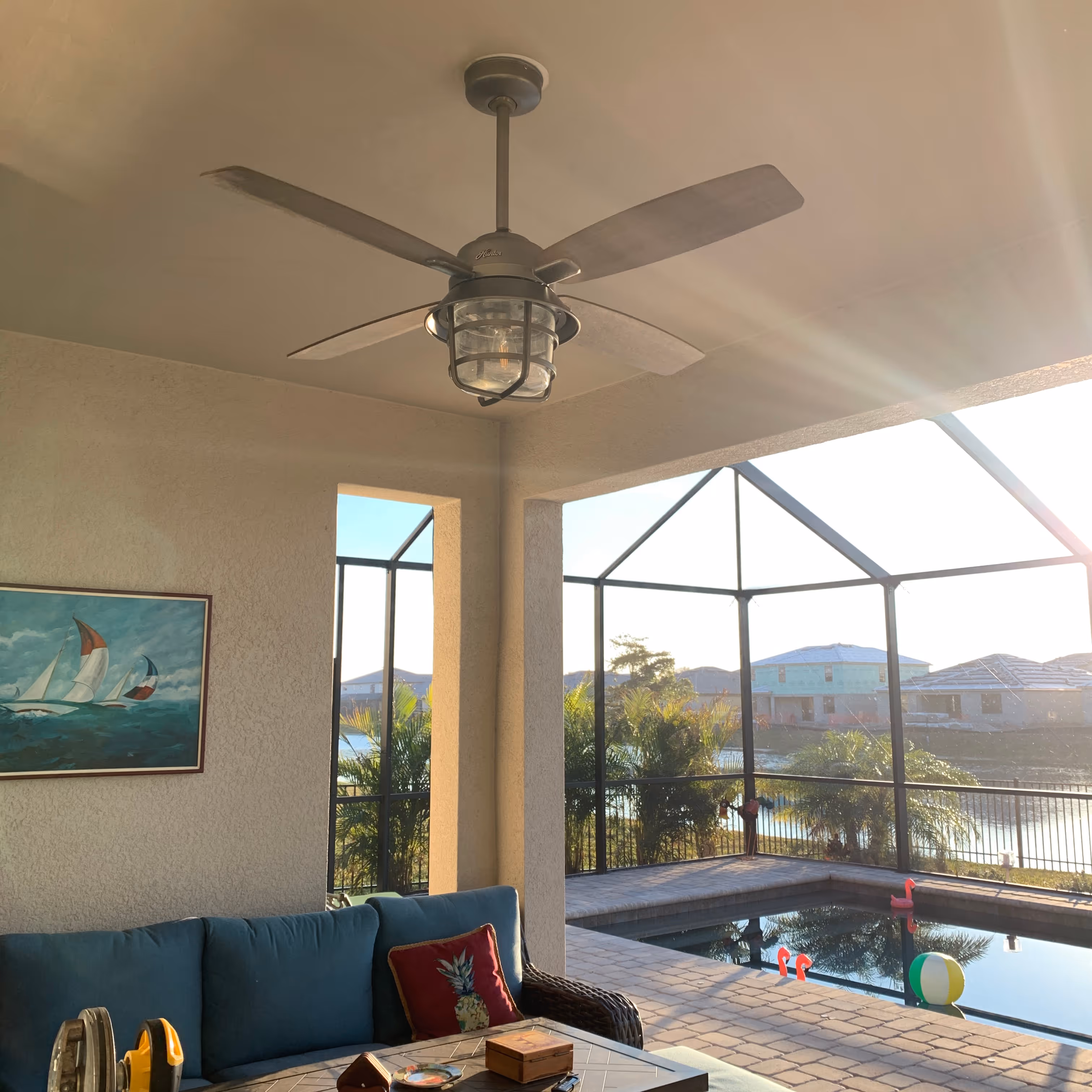 Ceiling fans installation