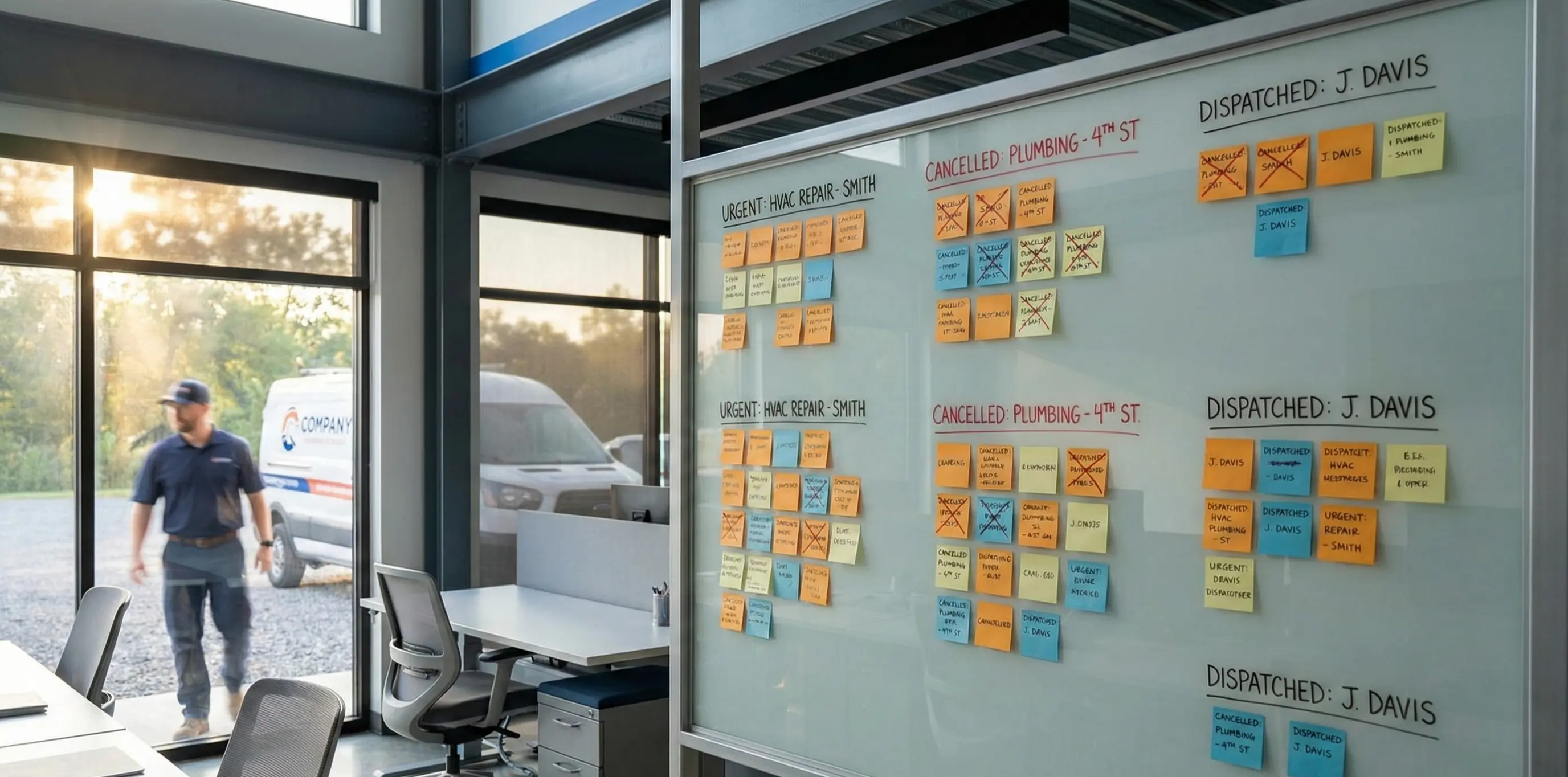 A contractor improving his user reviews by following client scripts