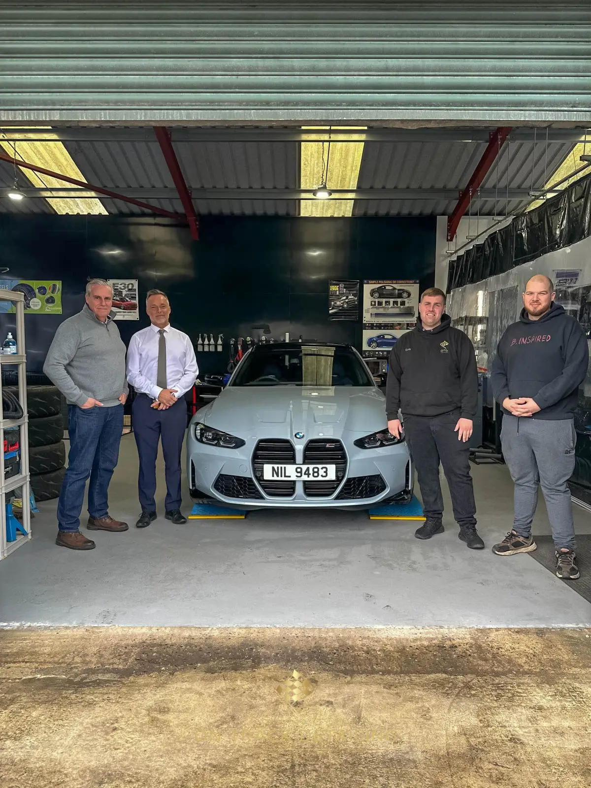 BMW detailing M3 PPF & polishing ceramic coating Berkshire Reading Group 1 BMW London Farnborough