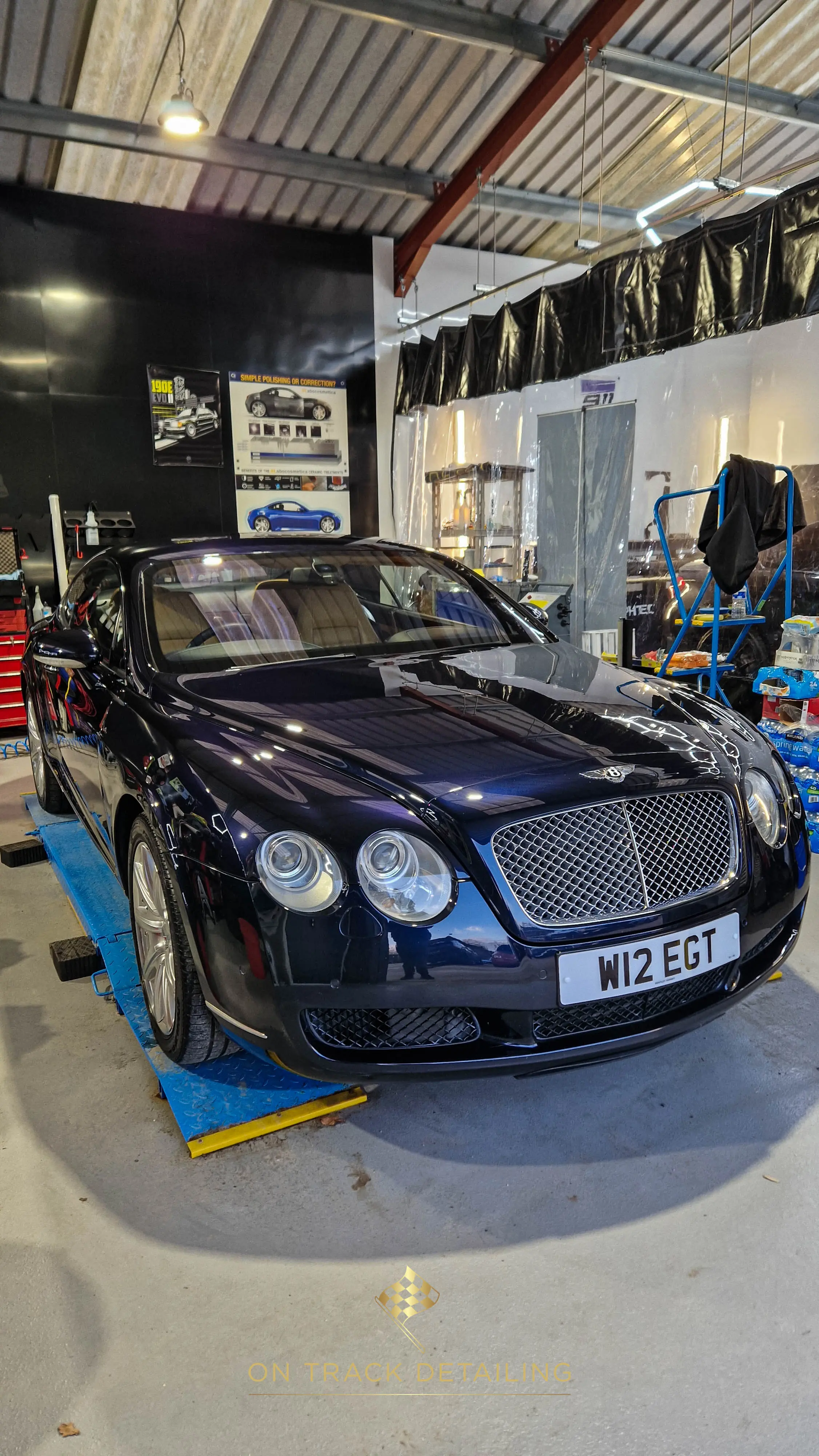 Bentley detailing polishing ceramic coating Berkshire Reading