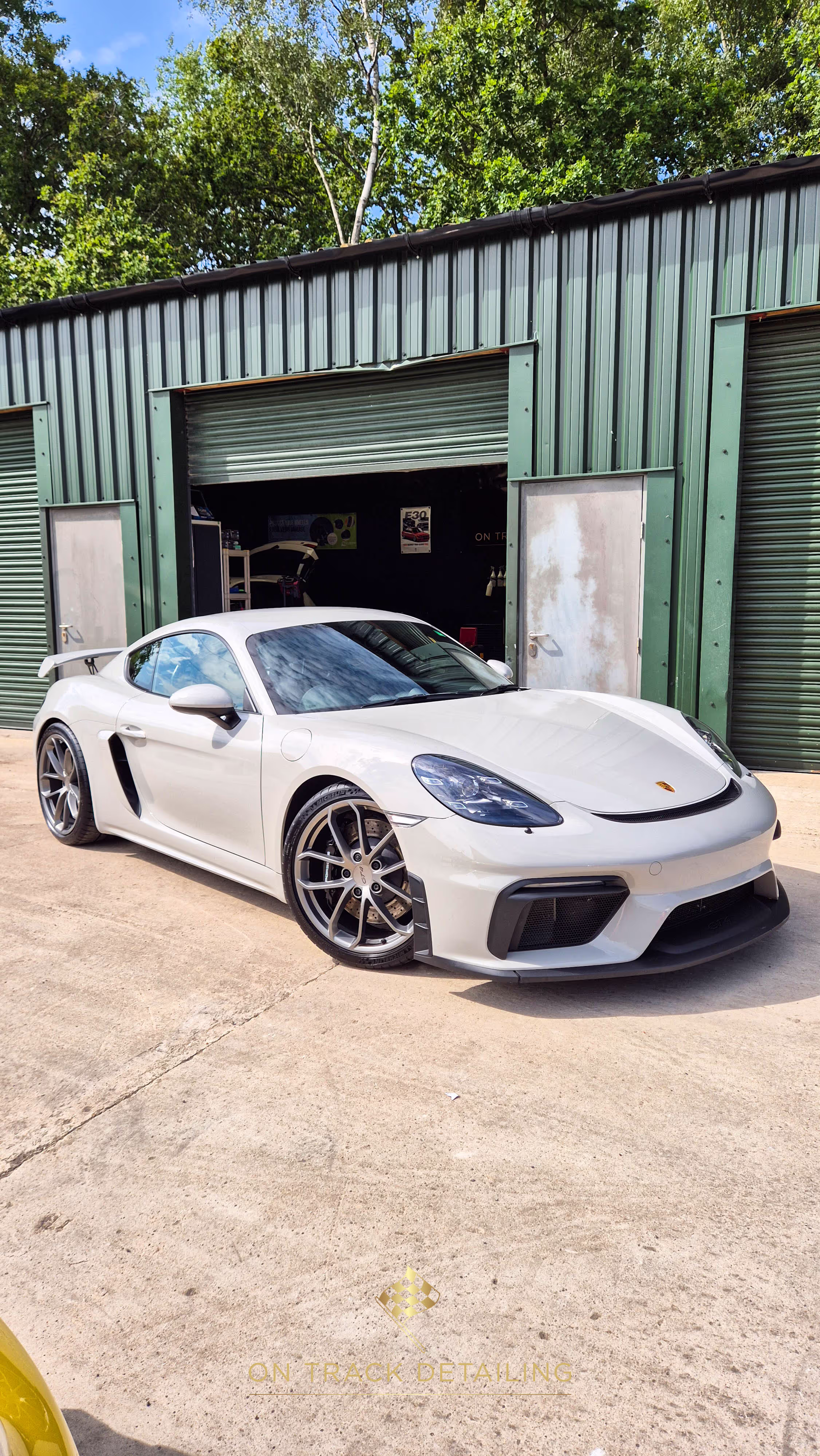 Porsche detailing GT4 polishing ceramic coating Berkshire London Reading Paint Protection Film PPF